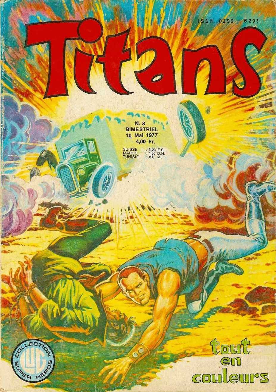 Scan de la Couverture Titans n 8